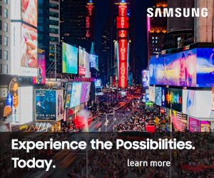 Samsung banner ad